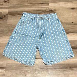 Vintage Pin Stripe Wrangler Shorts